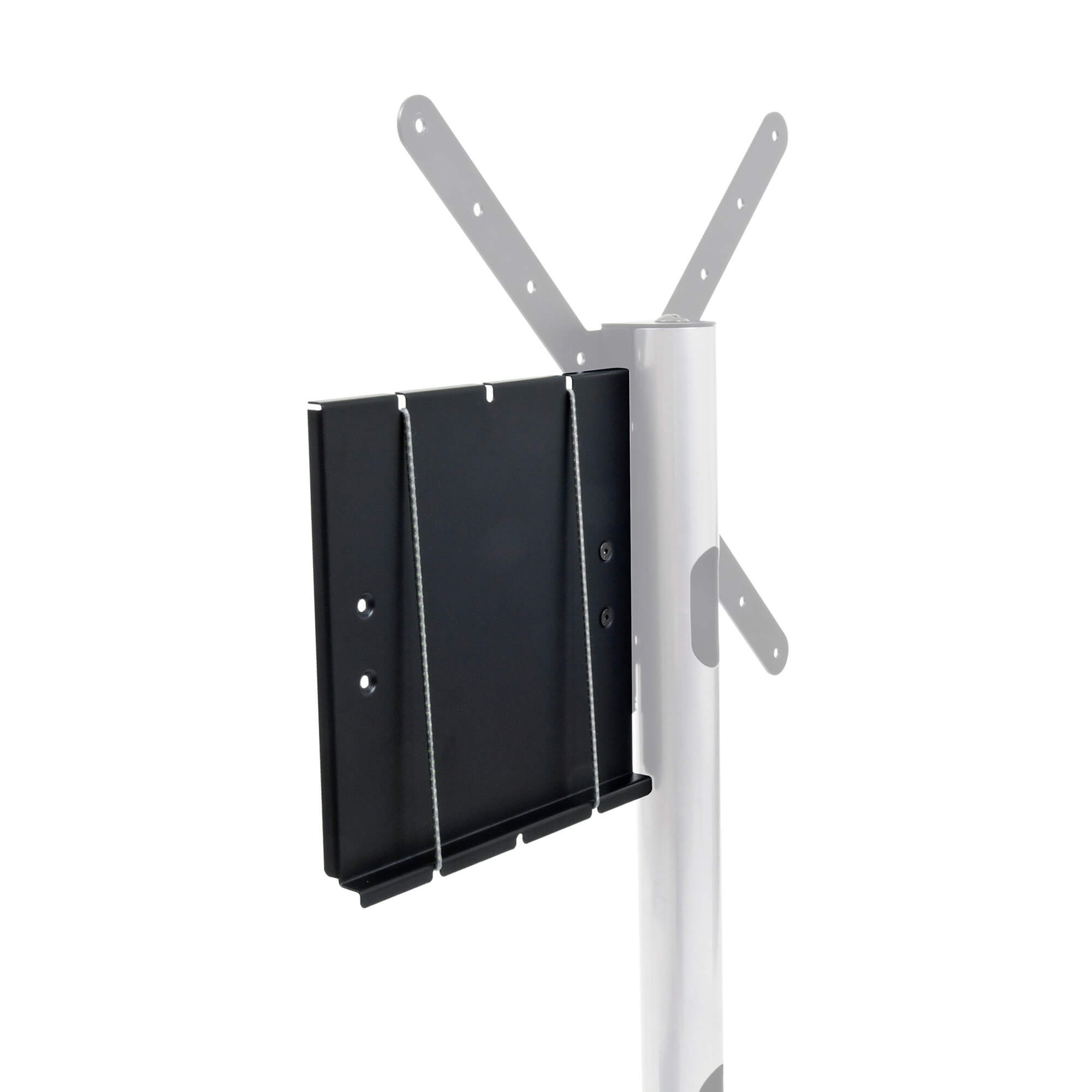 Barcelona cabinet with several custom features such as a refrigerator, trash bins and adjustable shelves